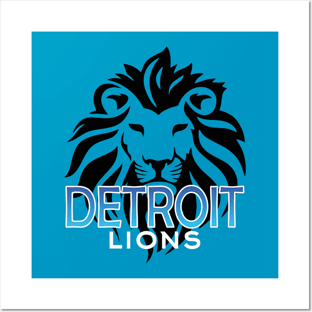 LION DETROIT Wall Art by Garangone